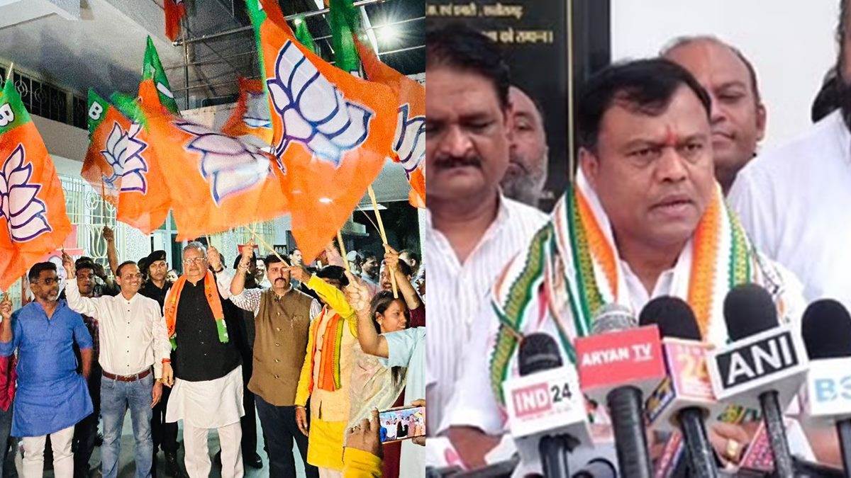 Chhattisgarh Chunav 2023: पहले चरण के चुनाव के बाद भाजपा ने आतिशबाजी कर मनाया जश्न, कांग्रेस बोली- 20 सीटों पर नहीं खुलेगा उनका खाता